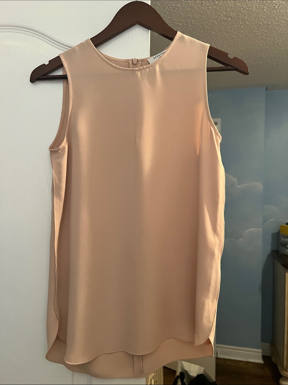 Babaton Blush Pink Sleeveless Top
